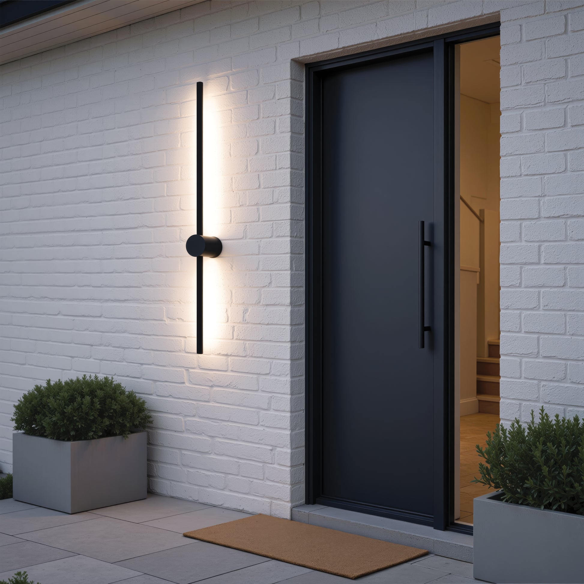 Applique LED Angelique 24W Nero Bianco Applique per interni Titolo predefinito Alessandro Design