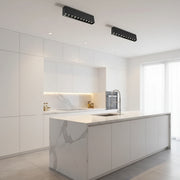 Proiettore Lineare LED Grid Applicata 15W, Luce Neutra 4000K, 10 sorgenti, Plafoniere LED 27 x 3,5 x 6,5 cm Titolo predefinito Alessandro Design