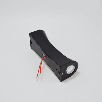 Applique LED per Esterni e Interni AX220, 2 Sorgenti x 10W, Metallizzato, Nero, 3000K Applique da Esterno Titolo predefinito Alessandro Design