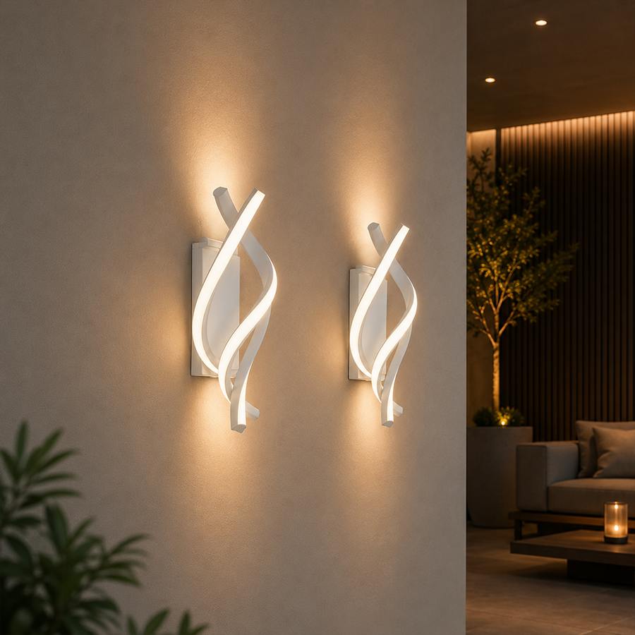 Lampada da parete Reid LED 13W, Luce Fredda/Calda/Neutra, Bianco Lampade da parete per interni Titolo predefinito Alessandro Design