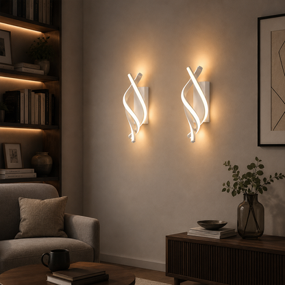 Lampada da parete Reid LED 13W, Luce Fredda/Calda/Neutra, Bianco Lampade da parete per interni Titolo predefinito Alessandro Design
