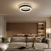 Lampadario LED MODERNO 25W, Diametro 20cm, Rotondo, Luce Fredda/Calda/Neutra, Lampadari LED Neri Titolo predefinito Alessandro Design