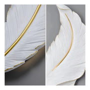 Lampada da parete Pena LED 63cm, 27W, luce Fredda/Calda/Neutra, Bianco