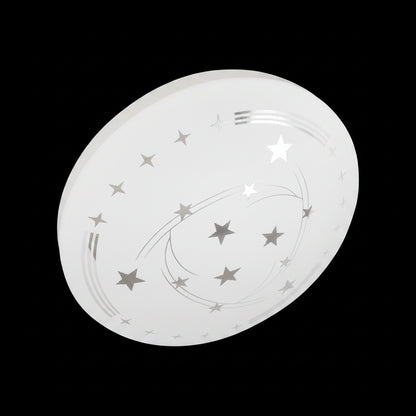Plafoniera LED Star 23 cm, 22W, 3000K / 4000K / 6000K, Plafoniere LED bianche, in metallo e acrilico Titolo predefinito Alessandro Design