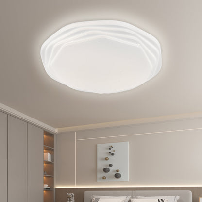 Plafoniera LED 23 cm, 22W, 3000K / 4000K / 6000K, Bianco, Metallo e Acrilico Plafoniere LED Titolo predefinito Alessandro Design
