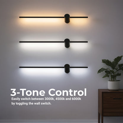 Applique LED Angelique 24W Nero Bianco Applique per interni Titolo predefinito Alessandro Design