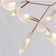 Candelabro Cristal Gamma 27XG4 Candelabro Moderno Oro Titolo predefinito Alessandro Design