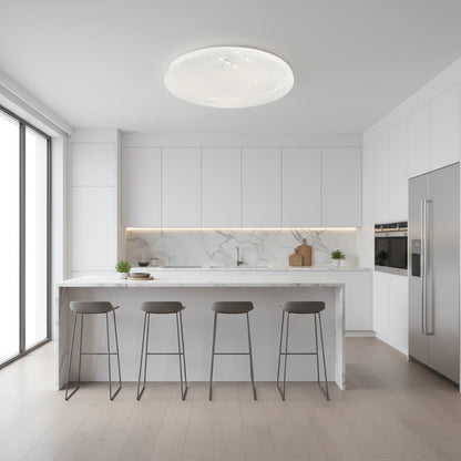 Plafoniera LED 35 cm, 31W, 3000K / 4000K / 6000K, Bianco, Metallo e Acrilico Plafoniere LED Titolo predefinito Alessandro Design