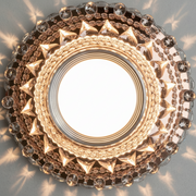 Spot LED ORBITA, 5W, Rotondo, Luce Fredda/Calda, Bronzo Antico, Spot LED in Resina e Vetro Titolo predefinito Alessandro Design