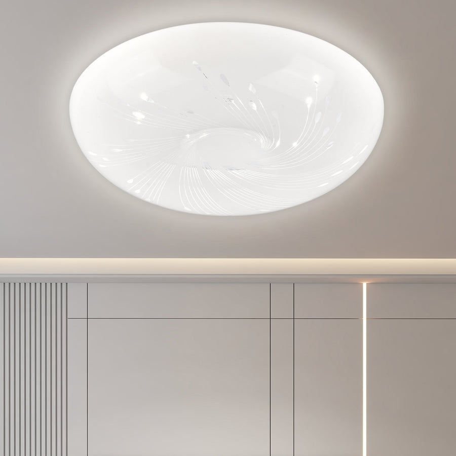 Plafoniera LED 35 cm, 31W, 3000K / 4000K / 6000K, Bianco, Metallo e Acrilico Plafoniere LED Titolo predefinito Alessandro Design