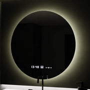 Oglinda LED Rotunda, 80cm, Serenite MotionGlow Marcello, Sistem Dezaburire, Ceas & Termometru, Dimabila Oglinzi Marcello Default Title Alessandro Design