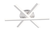 Lampadario a LED con telecomando ZOE, 40W, Luce Fredda/Calda/Neutra, Dimmerabile, Lampadario a LED Bianco con telecomando Titolo predefinito Alessandro Design