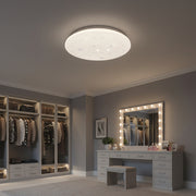 Plafoniera LED Star 23 cm, 22W, 3000K / 4000K / 6000K, Plafoniere LED bianche, in metallo e acrilico Titolo predefinito Alessandro Design