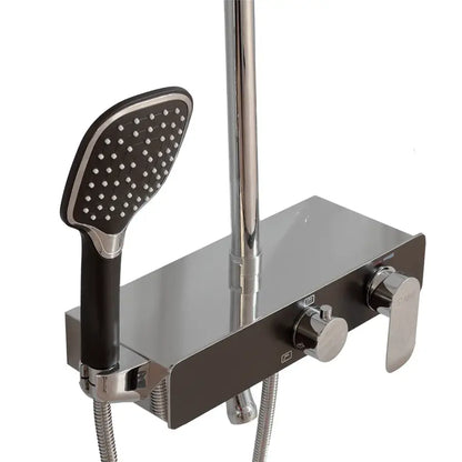 Colonna Doccia, Ottone Sanitario, Nero, SJG/2750 Rubinetti E Colonne Doccia Titolo predefinito Alessandro Design