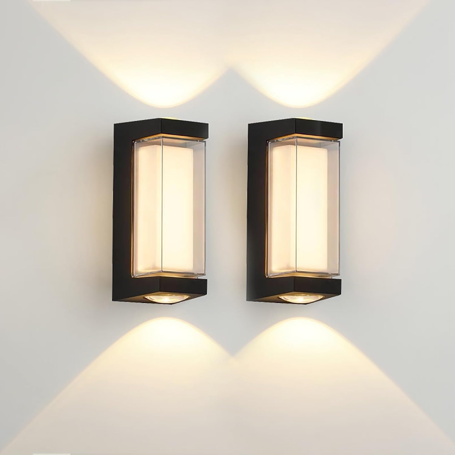 Applique da esterno LED AX151BK 8W Nero Applique da esterno Titolo predefinito Alessandro Design