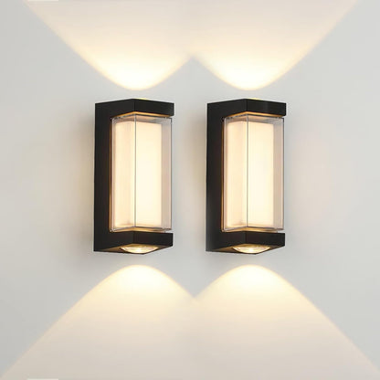 Applique da esterno LED AX151BK 8W Nero Applique da esterno Titolo predefinito Alessandro Design