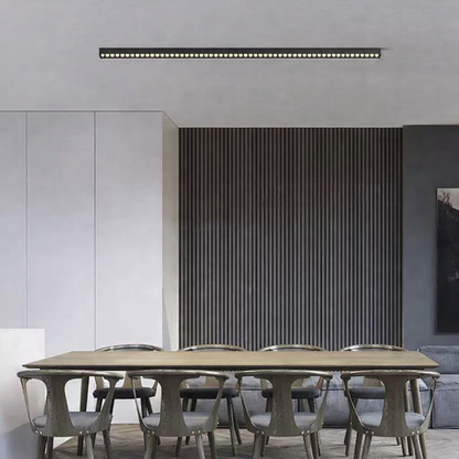 Proiettore LED lineare Applied Grid 72W, Luce Neutra 4000k, 90 sorgenti, Plafoniere LED 2,4 metri Titolo predefinito Alessandro Design