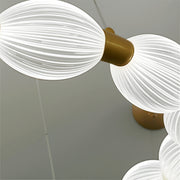 Lampadario LED a sospensione FAUSTO II, 42W, Luce Fredda/Calda/Neutra, Altezza regolabile, Lampadari Moderni Oro Titolo predefinito Alessandro Design