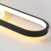 Lampadario LED con Proiettore Orientabile FISSO Camilla 49W, luce 3000/4000/6000k, Lampadari LED Nero Titolo predefinito Alessandro Design
