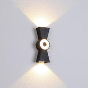Lampada da parete per esterno a LED AX161, 7W, Metallo, Nero Lampada da parete per esterno Titolo predefinito Alessandro Design