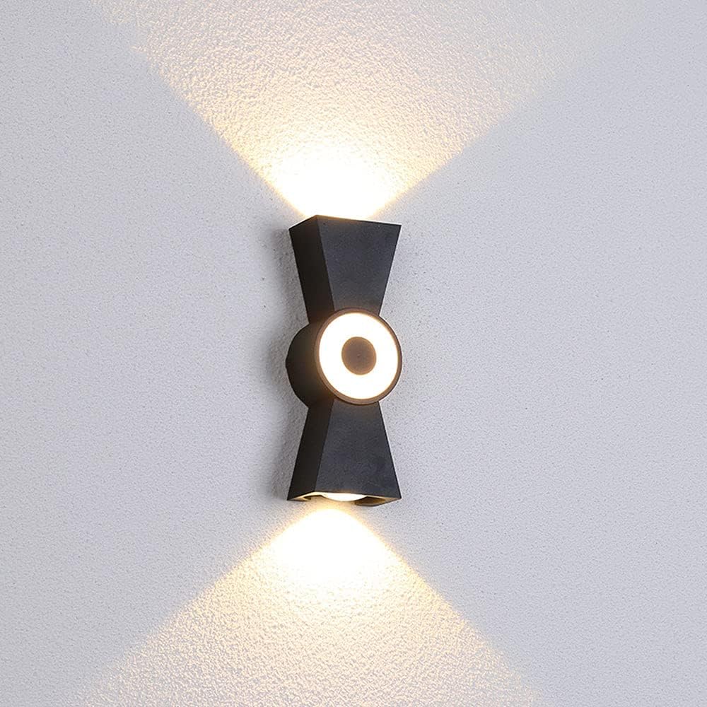 Lampada da parete per esterno a LED AX161, 7W, Metallo, Nero Lampada da parete per esterno Titolo predefinito Alessandro Design