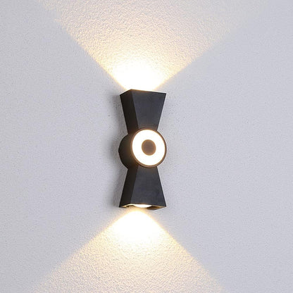 Lampada da parete per esterno a LED AX161, 7W, Metallo, Nero Lampada da parete per esterno Titolo predefinito Alessandro Design