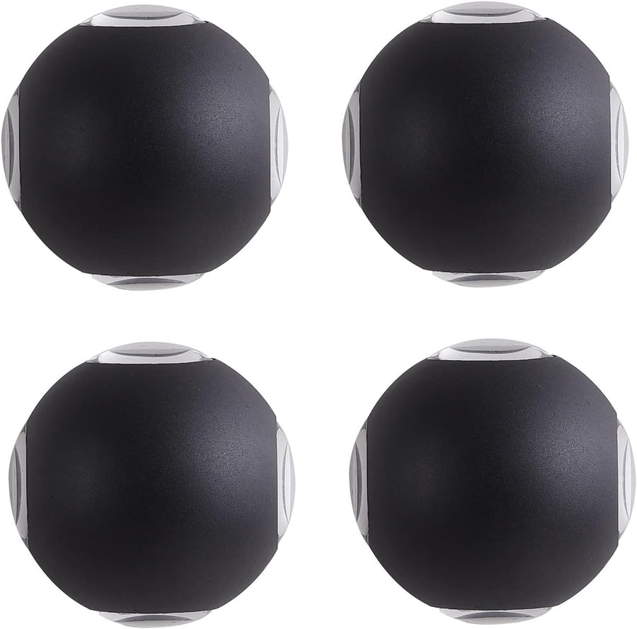 Aplica LED AX240, Exterior, 4 Surse, 4W, Negru, 3000K