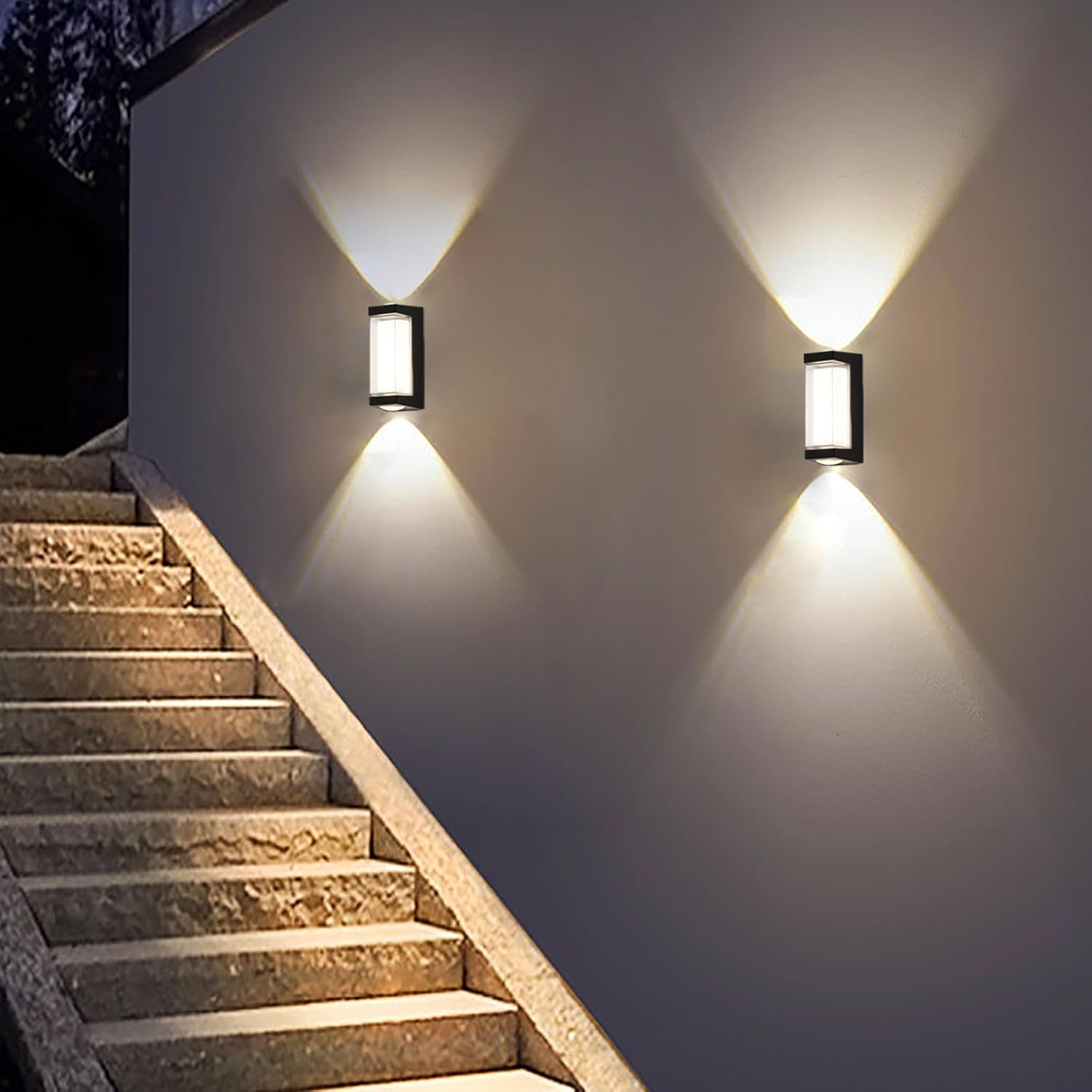 Applique da esterno LED AX151BK 8W Nero Applique da esterno Titolo predefinito Alessandro Design