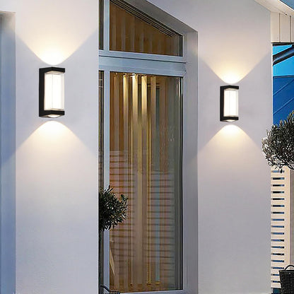 Applique da esterno LED AX151BK 8W Nero Applique da esterno Titolo predefinito Alessandro Design