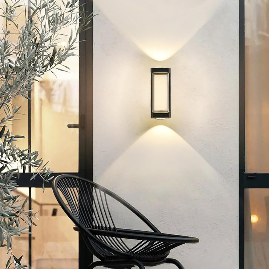 Applique da esterno LED AX151BK 8W Nero Applique da esterno Titolo predefinito Alessandro Design