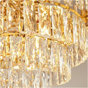 VERSAILLES Lampadario in cristallo Supremo, CC900/800GD, 12xE14, diametro 80 cm, oro lucido, altezza regolabile, metallo e cristallo Lampadari in cristallo Titolo predefinito Alessandro Design