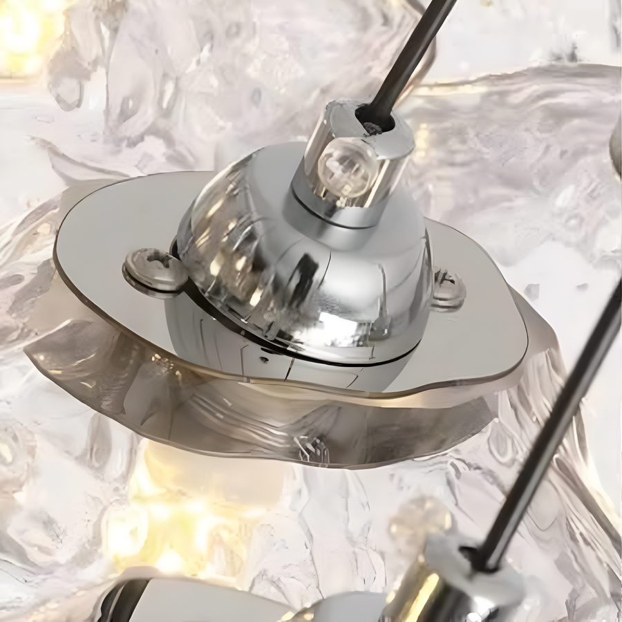 ECOLUCE MODERN Lampadario, Globo, 13xE27, Altezza Regolabile, Cromo Lampadari Moderni Titolo predefinito Alessandro Design
