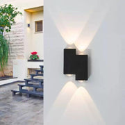 Applique LED AX232, Esterno, 4 Sorgenti, 4W, Nero, 3000K Applique da esterno Titolo predefinito Alessandro Design