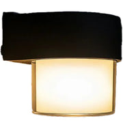 MIRA Applique da Esterno LED, 1 Sorgente Luminosa, Luce Calda, Applique da Esterno Nero Titolo predefinito Alessandro Design