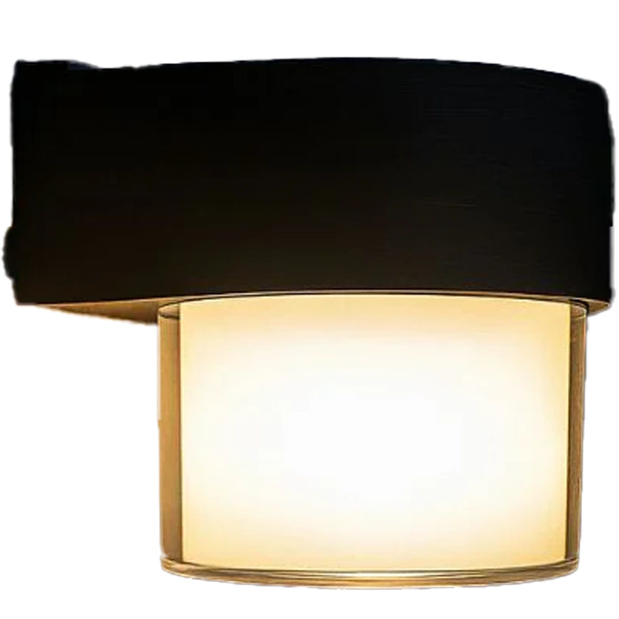 MIRA Applique da Esterno LED, 1 Sorgente Luminosa, Luce Calda, Applique da Esterno Nero Titolo predefinito Alessandro Design