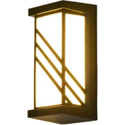 Applique da esterno LED AX140BK 20W Bianco Nero Applique da esterno Titolo predefinito Alessandro Design