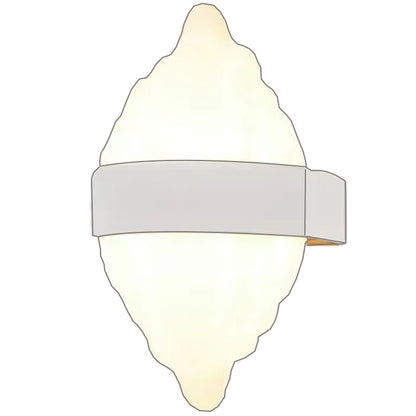 Lampada da parete per esterno a LED ICEBERG 10W Metallo IP65 Lampada da parete per esterno Bianco Titolo predefinito Alessandro Design