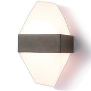 Applique da esterno LED ICEBERG 10W Metallo IP65 Nero Applique da esterno Titolo predefinito Alessandro Design