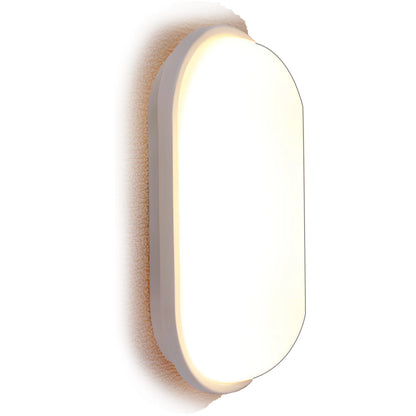 Lampada da Parete per Esterno LED AX320/218WH, Luce Calda 3000K, IP65, Bianco, Lampada da Parete per Esterno in Metallo Titolo predefinito Alessandro Design