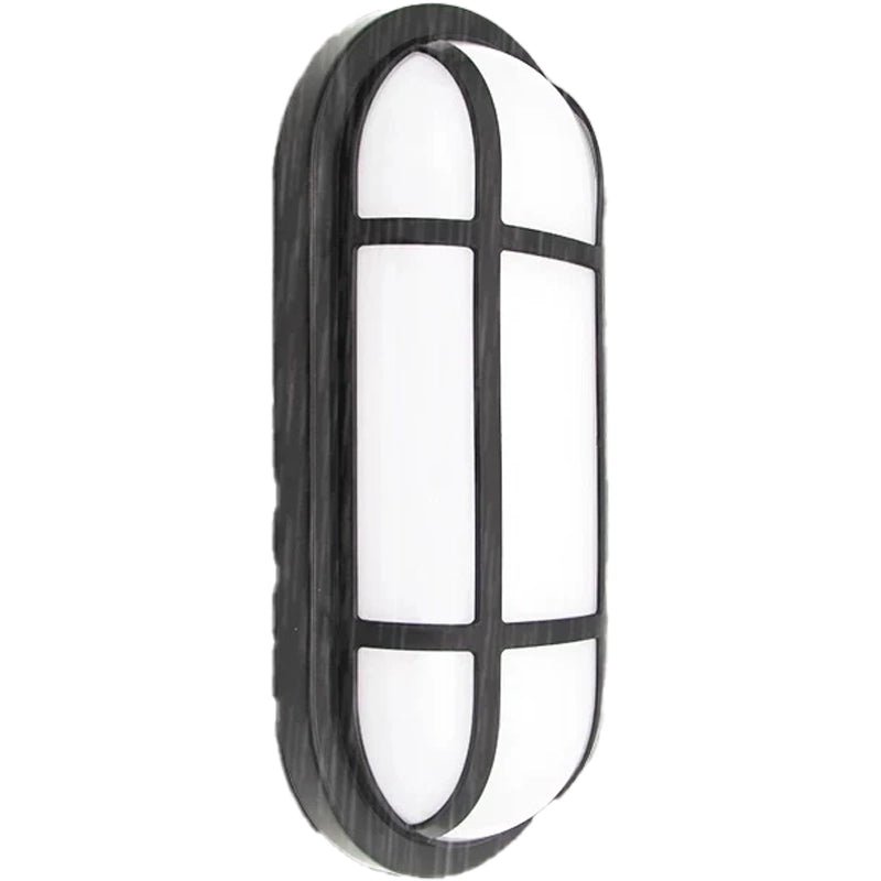Lampada da parete per esterno a LED AX321/218BK, IP65, Lampada da parete per esterno bianca e nera Titolo predefinito Alessandro Design
