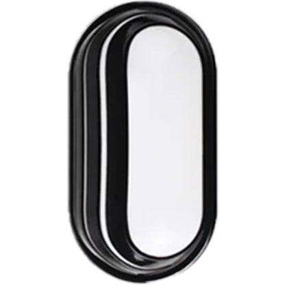 Lampada da Parete per Esterno a LED AX322/270BK, Luce Calda 3000k, IP65, Lampada da Parete per Esterno in Bianco e Nero Titolo predefinito Alessandro Design
