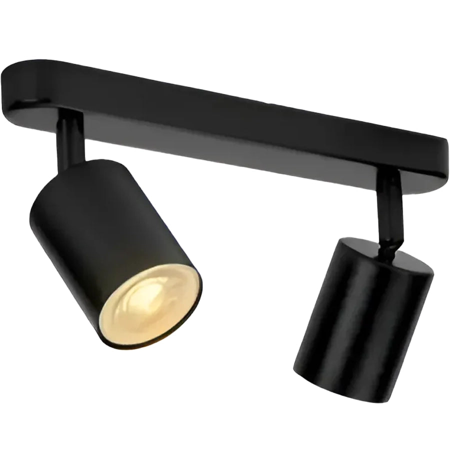 Joom Lampadario con Proiettore Lineare 2XGU10 Lampadario LED Nero Titolo predefinito Alessandro Design