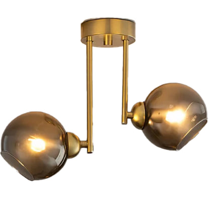 Lampadario moderno MODUS, 2x E27, Oro, Metallo Lampadari moderni Titolo predefinito Alessandro Design