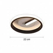 Lampadario LED VICTORIA 19W, Rotondo, Luce Fredda/Calda/Neutra, Nero, Bianco Lampadari LED applicati Titolo predefinito Alessandro Design