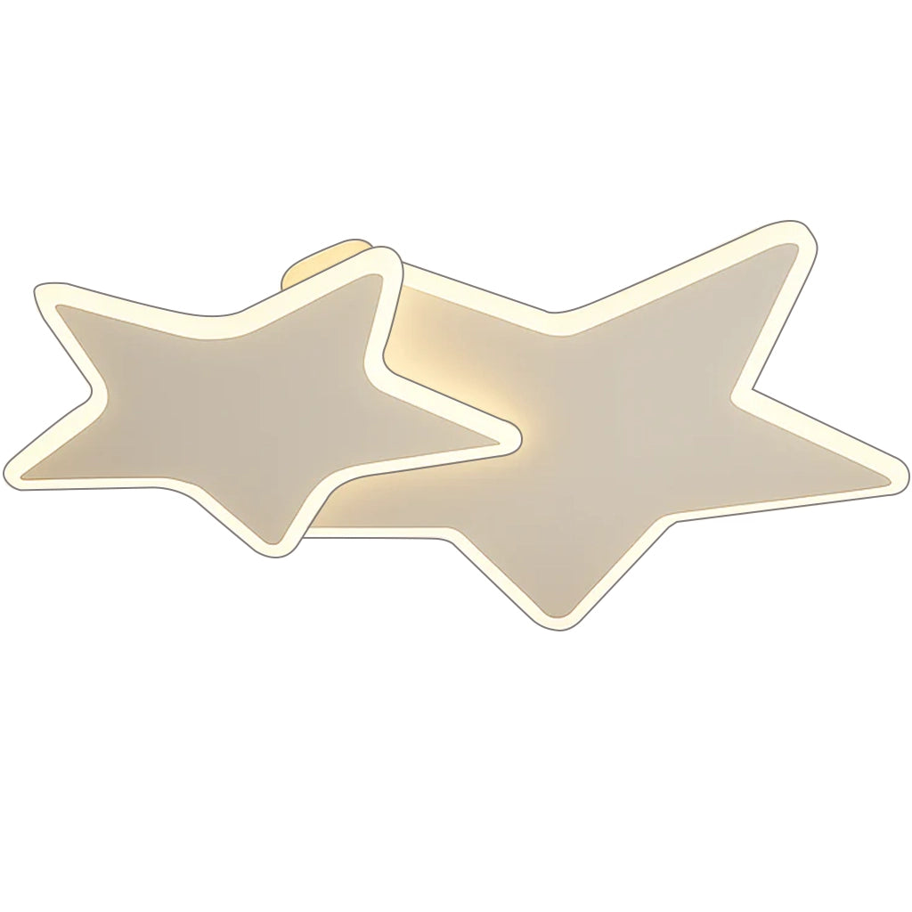 Lustra LED cu telecomanda 41W, Stele, lumina Rece/Calda/Neutra, Dimabila, Alb Lustre LED cu Telecomanda Default Title Alessandro Design