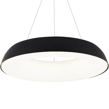 Lampadario LED a Sospensione con Telecomando CHIARA, 73W, Luce Fredda/Calda/Neutra, Dimmerabile, Nero Lampadari LED con Telecomando Titolo predefinito Alessandro Design