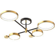 Lampadario LED con Telecomando MARIA, 4 Elementi, 22W, Luce Calda/Fredda/Neutra, Dimmerabile, Oro Lampadari LED con Telecomando Titolo predefinito Alessandro Design
