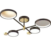 Lampadario LED con Telecomando MARIA, 22W, 4 Elementi, Luce Calda/Fredda/Neutra, Dimmerabile, Nero Lampadari LED con Telecomando Titolo predefinito Alessandro Design