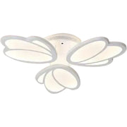 Lampadario a LED con telecomando TULIP 45W, 3 Petali, Luce Fredda/Calda/Neutra, Dimmerabile, Lampadario a LED Bianco con telecomando Titolo predefinito Alessandro Design