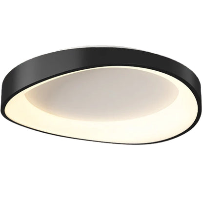 Plafoniera LED con Telecomando, PL103/520BK, 29W, Diametro 50cm, Luce Calda/Fredda/Neutra, Lampadari LED Neri con Telecomando Titolo predefinito Alessandro Design